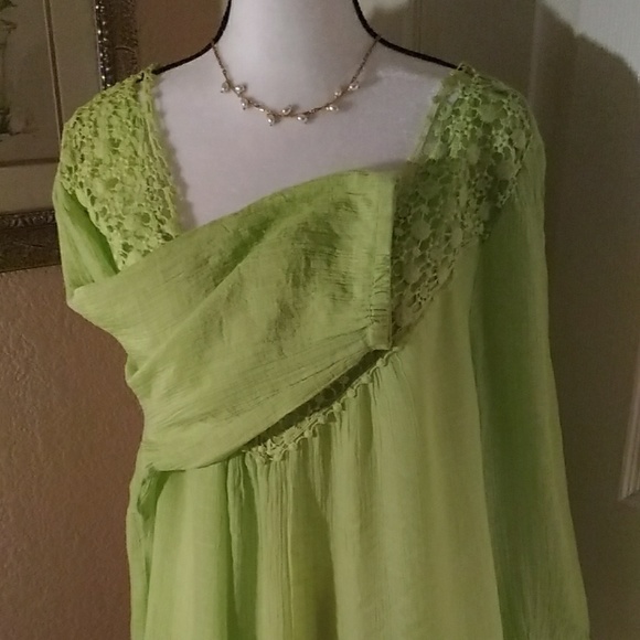 Avenue semi sheer top - Picture 6 of 7